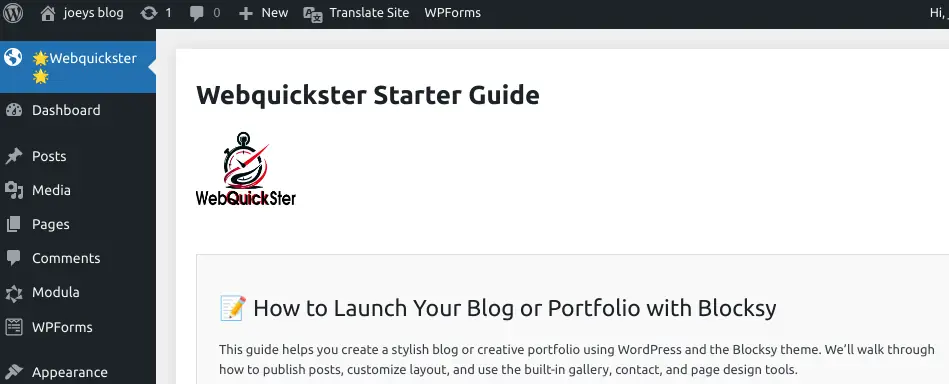 Guide de configuration WordPress étape par étape